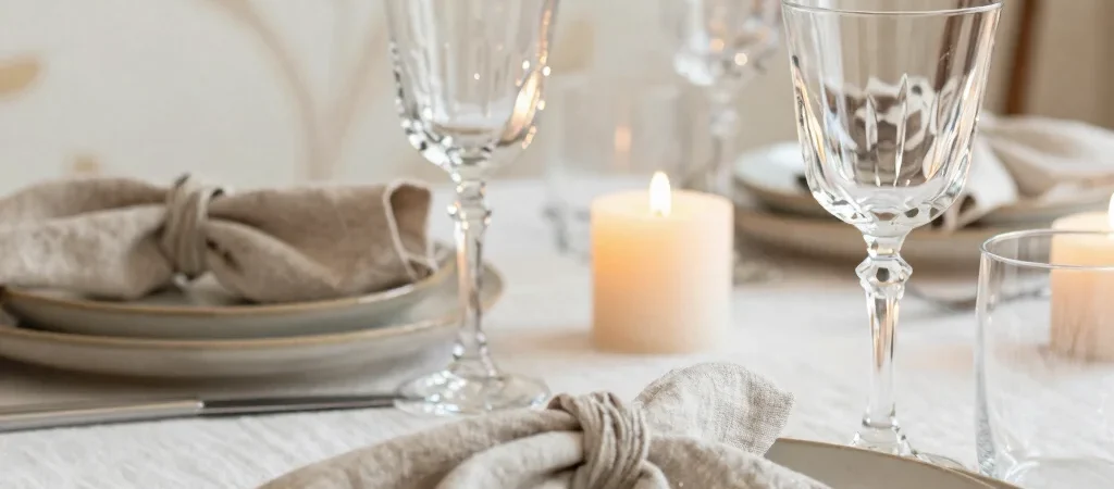 Licht en textuur: de basis voor een intiem najaarsdiner